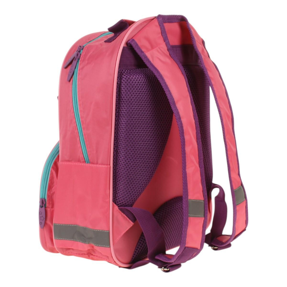 Ранец школьный Антошка ОРТ 37*26*13см, анатом. спинкой, 1 отдел, 2 кармана, 2 боковых кармана "Вку