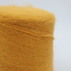 Пряжа Chiara 2/9000 (80% ангора спайки, 20% полиамид) 450м/100гр, охра