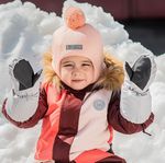 Шлем зимний из смесовой шерсти "Камелия"