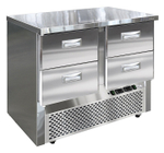 Стол холодильный Finist СХСн-600-0/4 200 л