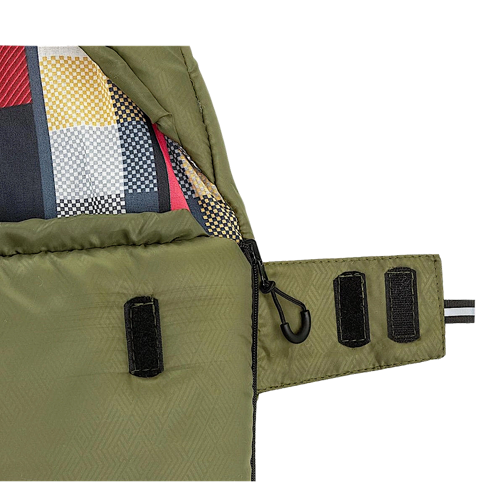 Спальный мешок Одеяло Nisus Travel 400 210х70см +10/-5/-12°С 1.7кг Hollowfiber -