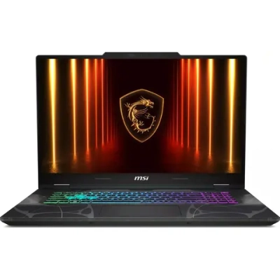 Ноутбук MSI Cyborg A17 AI B2HWEKG-047XRU Ryzen 7 260 16Gb SSD512Gb NVIDIA GeForce RTX5050 8Gb 17.3" IPS FHD (1920x1080) FreeDOS black WiFi BT Cam (9S7-17UL32-047)