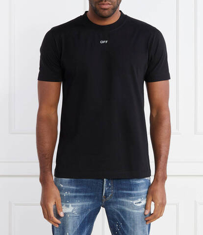 Футболка OFF-WHITE - черный(OMAA027C 99JER017)