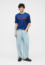 Emporio Armani Футболка с принтом - Синий