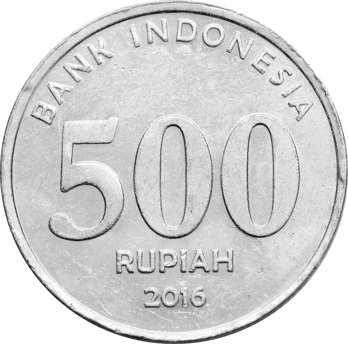 500 рупий 2016 Индонезия