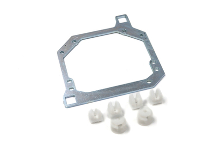 Mitsubishi Pajero IV (2006-2014) дальний свет рамки для установки линз (комплект, 2шт)