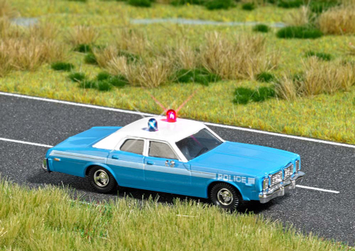 Автомобиль Dodge Monaco "Police", с мигающими огнями, 14-16 V (H0, 1:87)