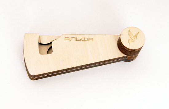 Чехол деревянный для варгана Альфа, Мастерская Глазырина HV5