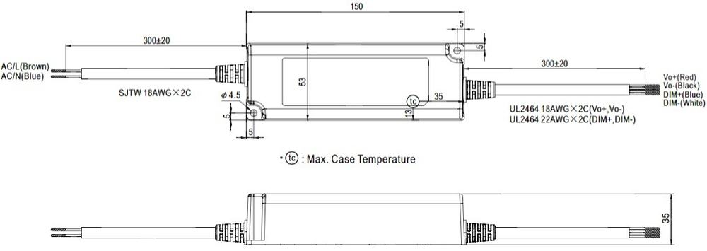 Драйвер светодиодный  Mean Well PWM-60-24