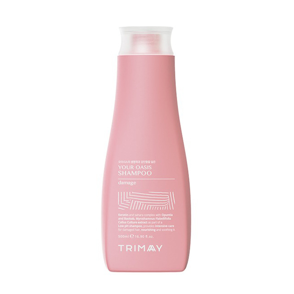 Безсульфатный шампунь для поврежденных волос Trimay Your Oasis Shampoo Damage 500 мл