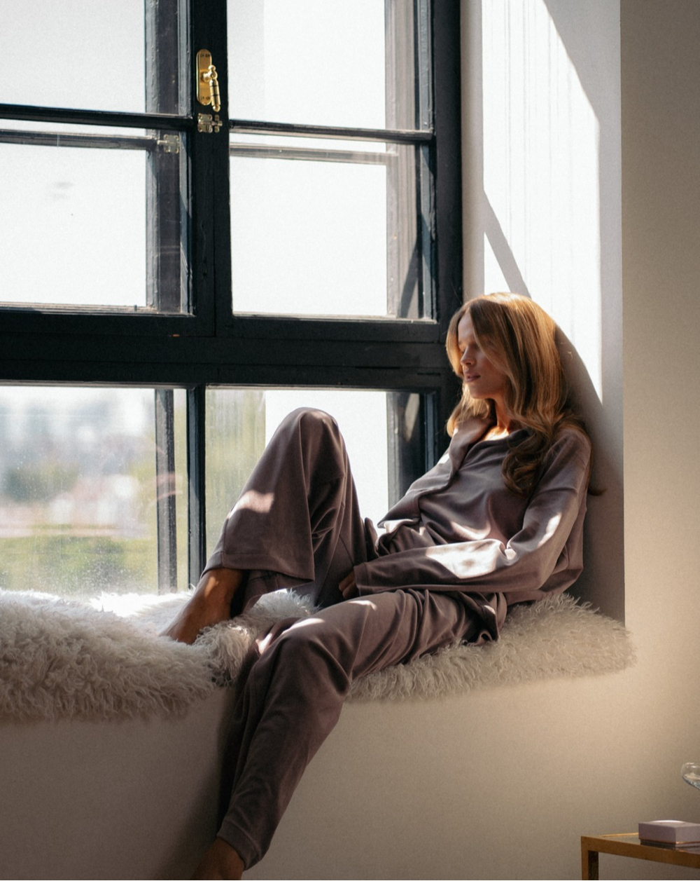 КОМПЛЕКТ ВЕЛЮРОВЫЙ (БЛУЗА И БРЮКИ)