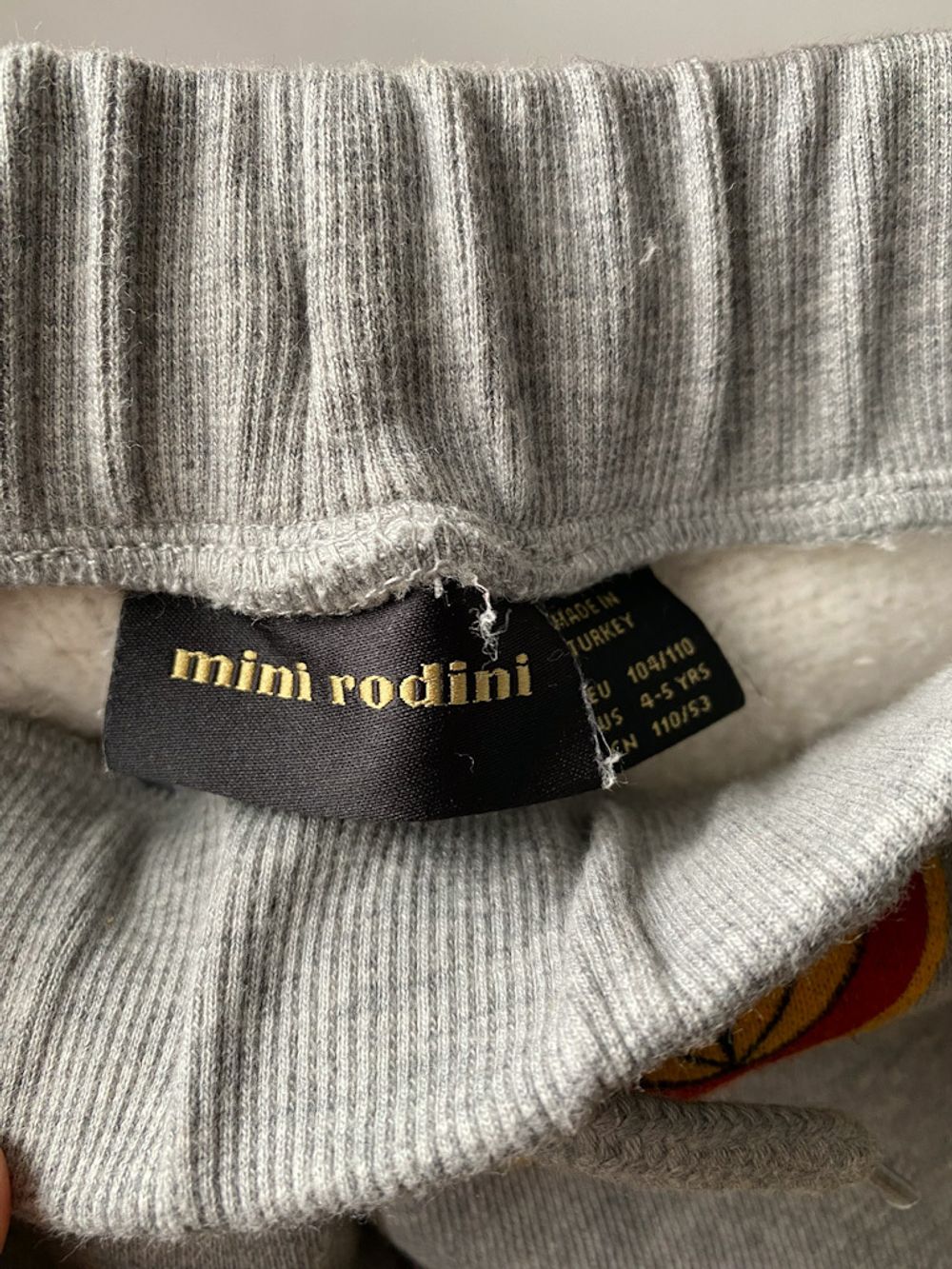 Хлопковые брюки Mini Rodini, 110