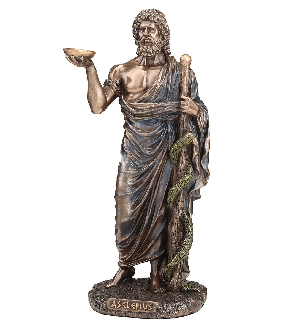 Veronese WS-1320 Статуэтка «Асклепий - бог медицины и врачевания»