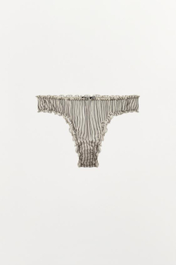 ZARA ТРУСЫ ИЗ 100% ВИСКОЗЫ, ПОЛОСКИ