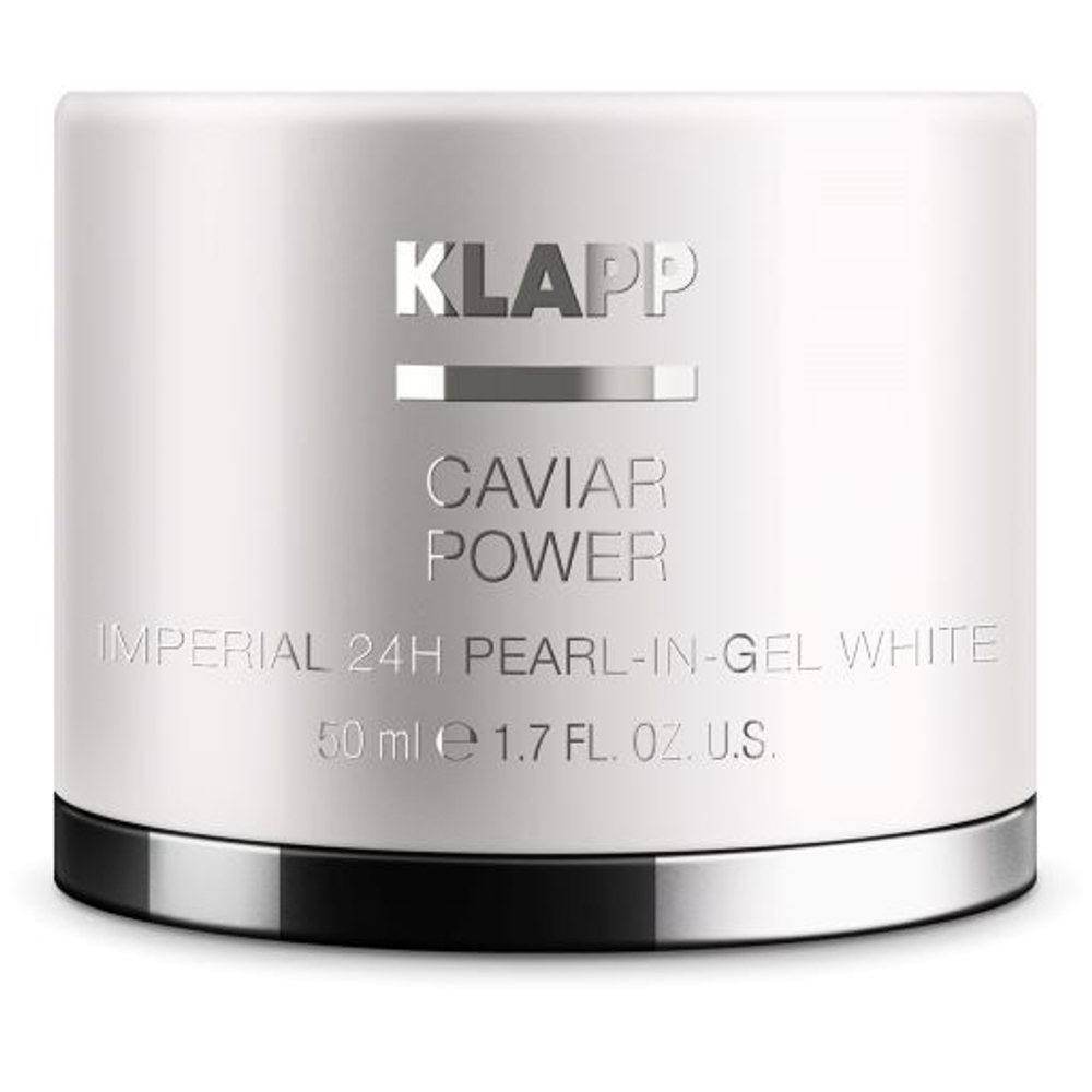 KLAPP Cosmetics Крем жемчужное желе 24 часа 50 мл. | CAVIAR POWER IMPERIAL WHITE 24H PEARL-IN-GEL