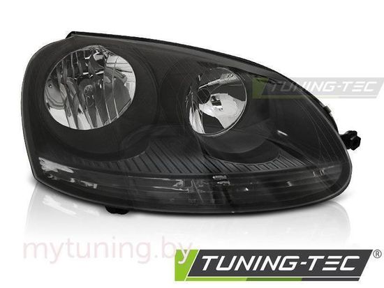 Фара передняя BLACK RIGHT SIDE TYC для VW GOLF 5 10.03-09