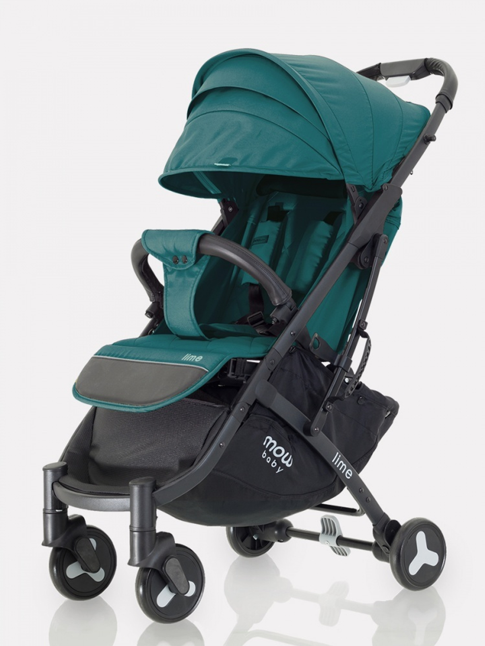 Коляска детская MOWBaby "LIME" MB100 Ultragreen