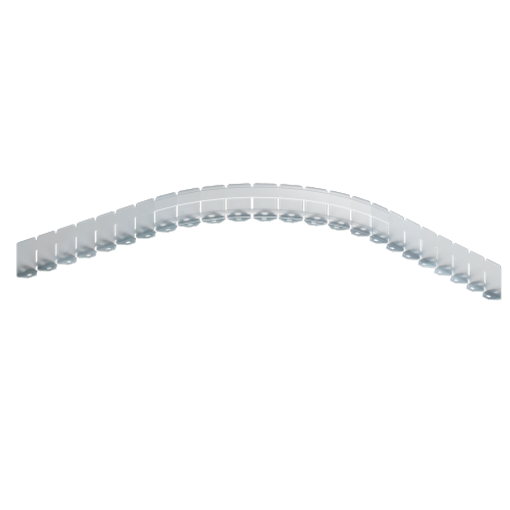 Перегородка SEP для угла CPO H50, в комплекте с крепежными элементами и необходимыми для монтажа, ZL