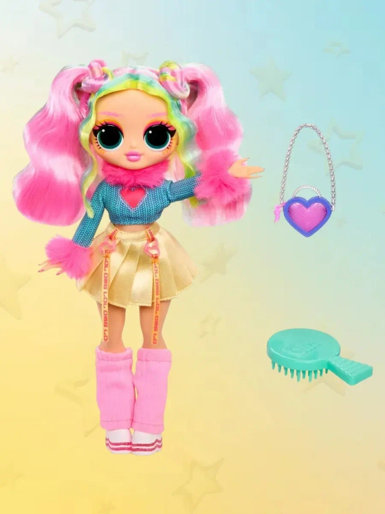 Кукла Лол Омг Bubblegum DJ Omg большая оригинал