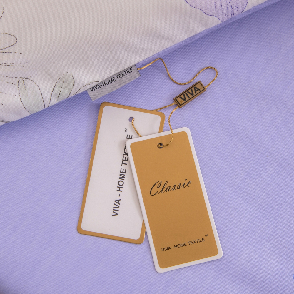 Комплект постельного белья Люкс Сатин 100% хлопок на резинке AR357