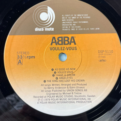 Винтажная виниловая пластинка LP ABBA АББА Voulez Vous (Япония 1979) (Оби)