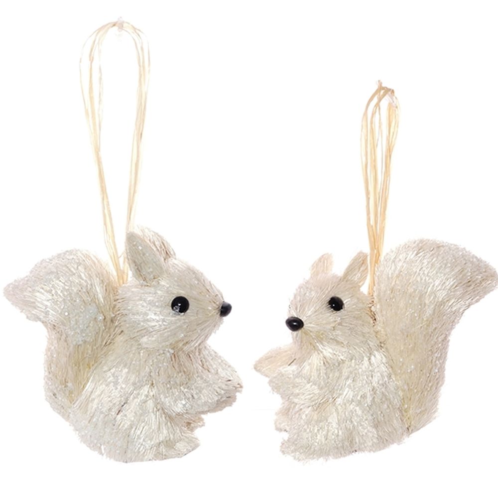 GAEM Украшение новогоднее "Белочка", L11 W7 H10 см, 2в.