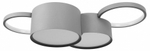 Потолочная люстра Loft it Pin 10317/4 Grey
