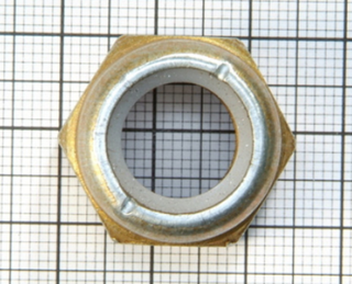 Гайка 14х1.50 с нейлоновым кольцом шаровой опоры (завод) (уп10\20шт) 519