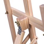 Мольберт напольный из сосны Лира, 170х55х70 см, высота холста до 120 см, BRAUBERG ART CLASSIC, 192260