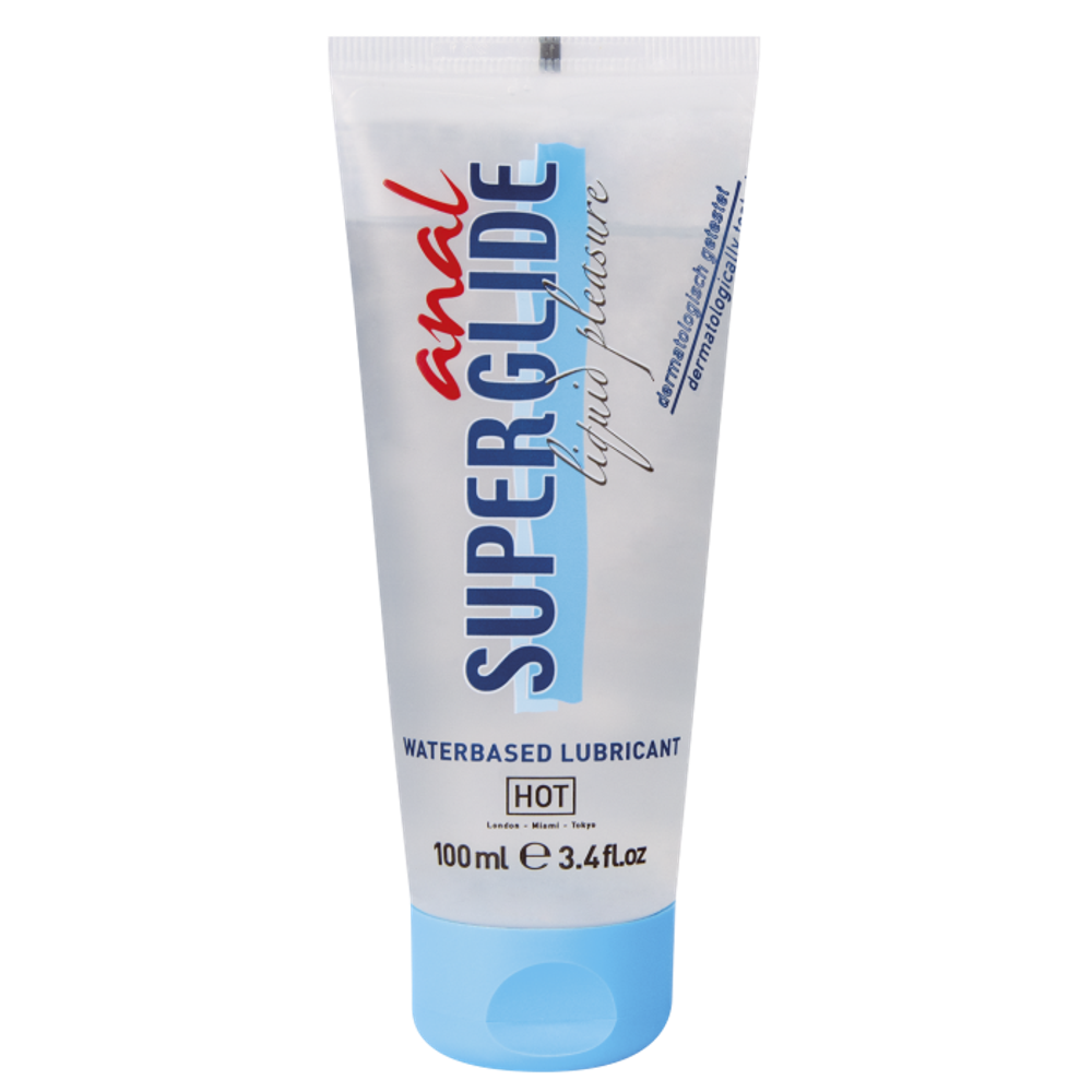 HOT Anal Superglide - Анальная смазка на водной основе, 100мл