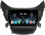 Магнитола для Hyundai Elantra 5 MD 2010-2013 - FarCar DX360M монитор 9.5" IPS на Android 13, 4+64Гб, CarPlay