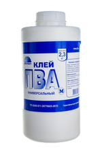 Клей ПВА-М "МАГИЯ РАДУГИ" строительный, однокомпонентный, 2,3кг