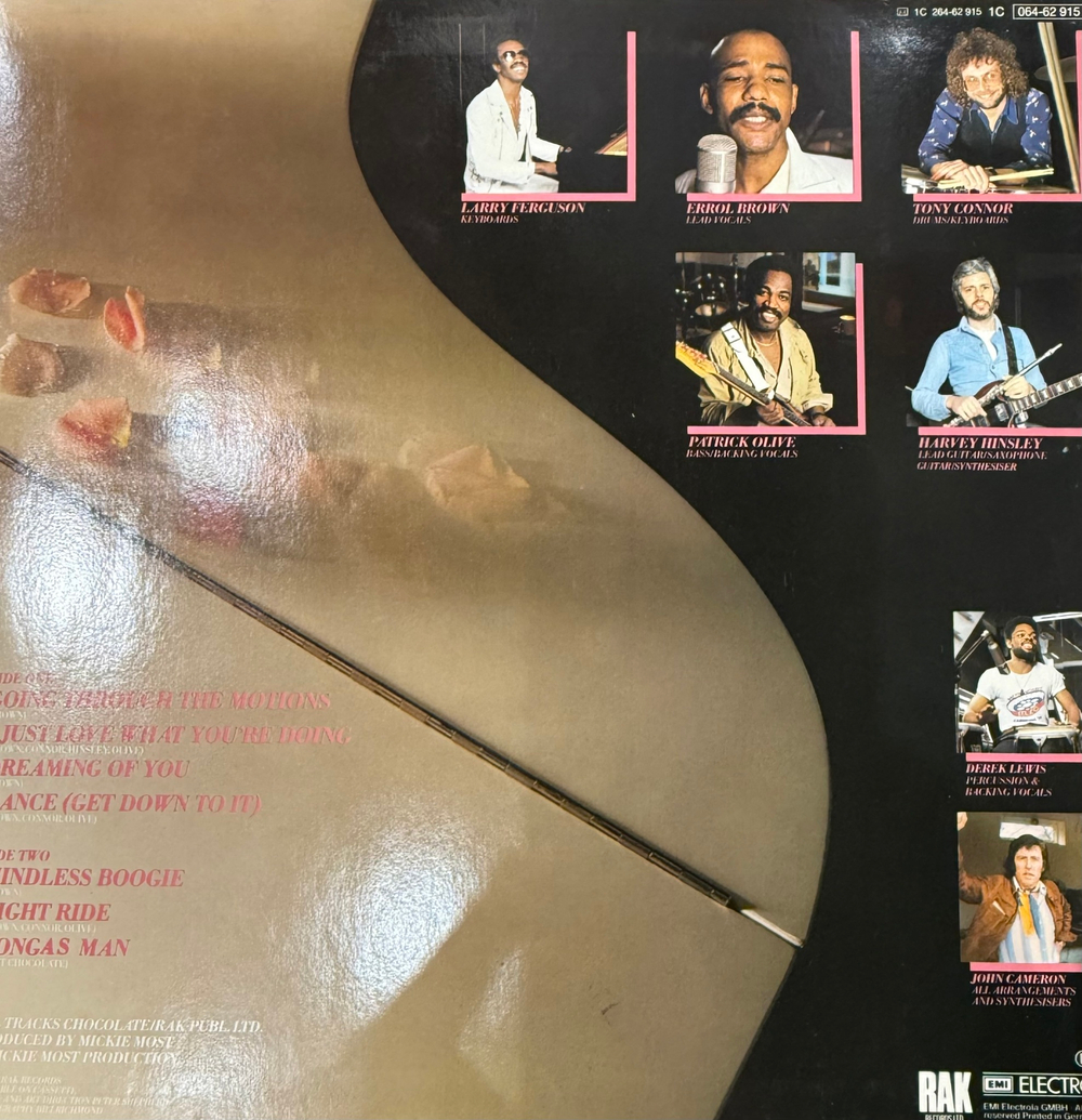 Виниловая пластинка Hot Chocolate ‎– Going Through The Motions LP