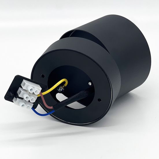 Светильник накладной GX53 поворотный Черный 80 21006