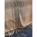 Покрывало из хлопка warm traditions бежево-серого цвета из коллекции essential, 180х250 см