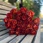 Кофе-брейк — букет интерьерных роз