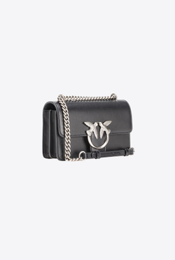 MINI LOVE BAG ONE SIMPLY – black/silver