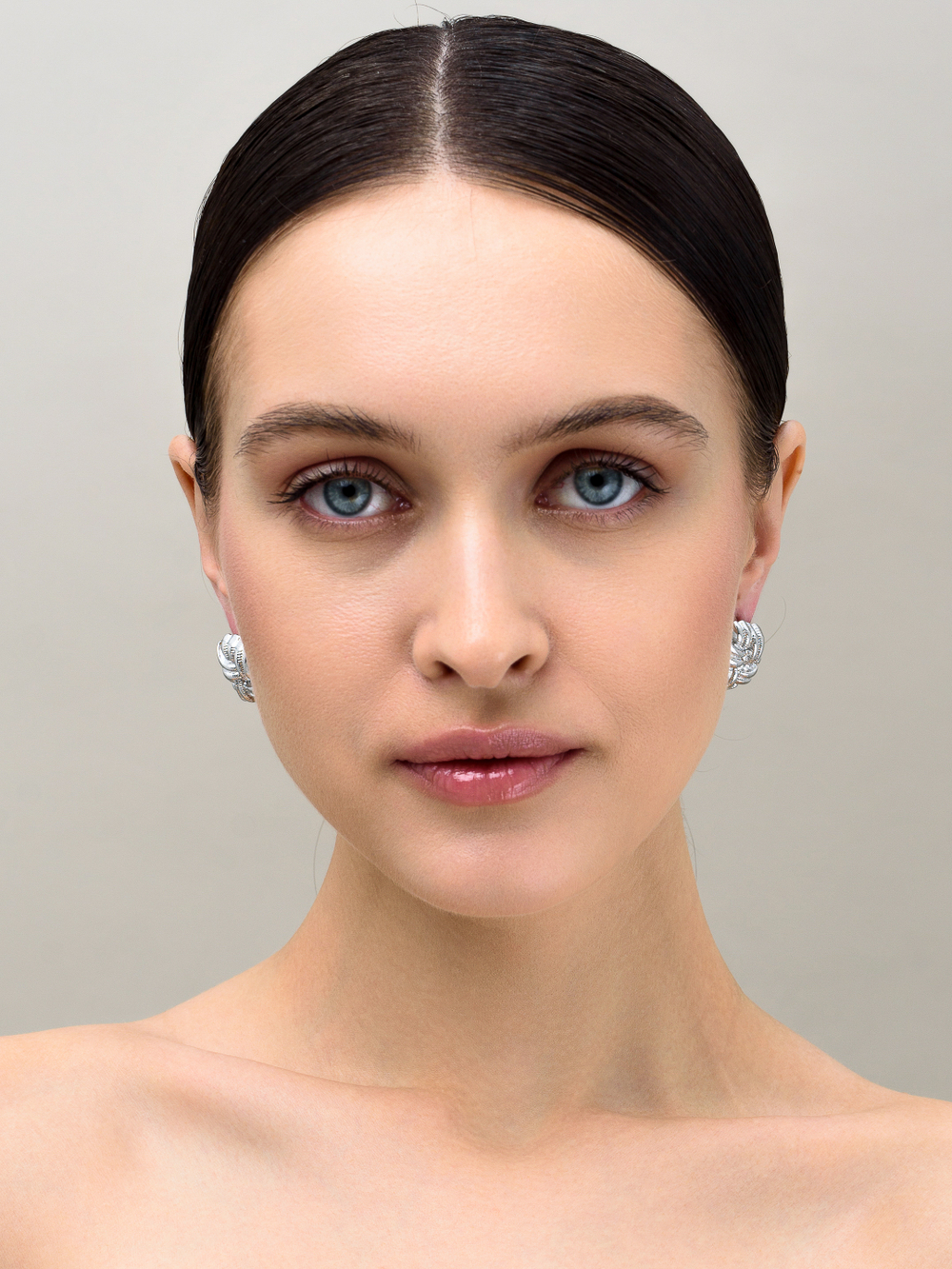 Серьги "Tangle" Silver