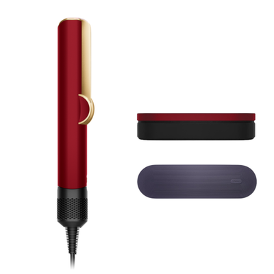 Выпрямитель Dyson HT01 Airstrait Gift Edition (Red Velvet/Gold) (2024) Выпрямитель для волос цвета «красный бархат/золотой». Подходит для волос средней длины и длинных волос любого типа (прямых, волнистых и кудрявых)