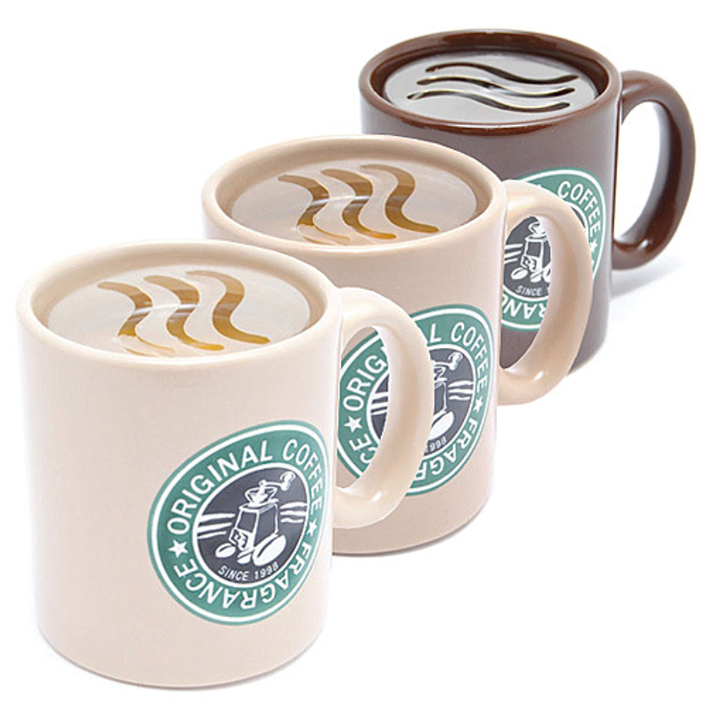 Освежитель воздуха AB-73698 COFFEE CUP DARK (strong coffee) гелевый 50гр Прочий