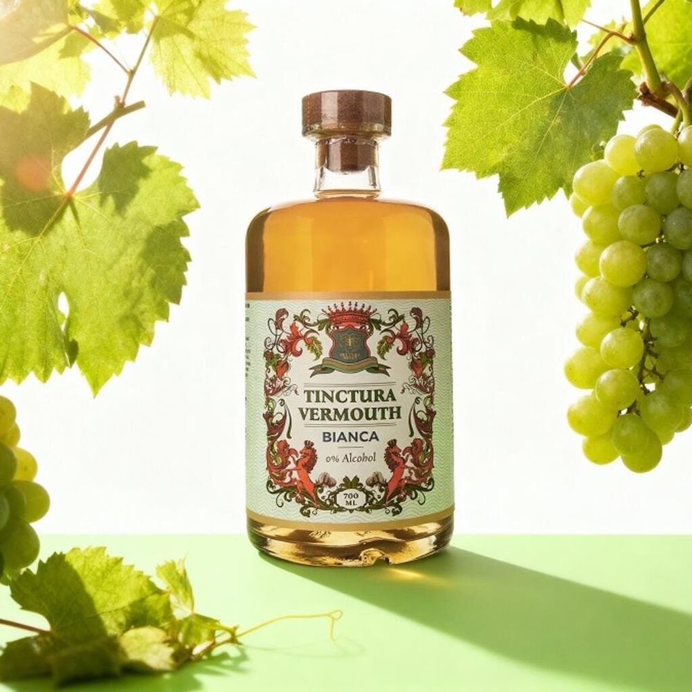 Напиток вермут безалкогольный VERMOUTH BLANCA 0,7л Tinctura Anima