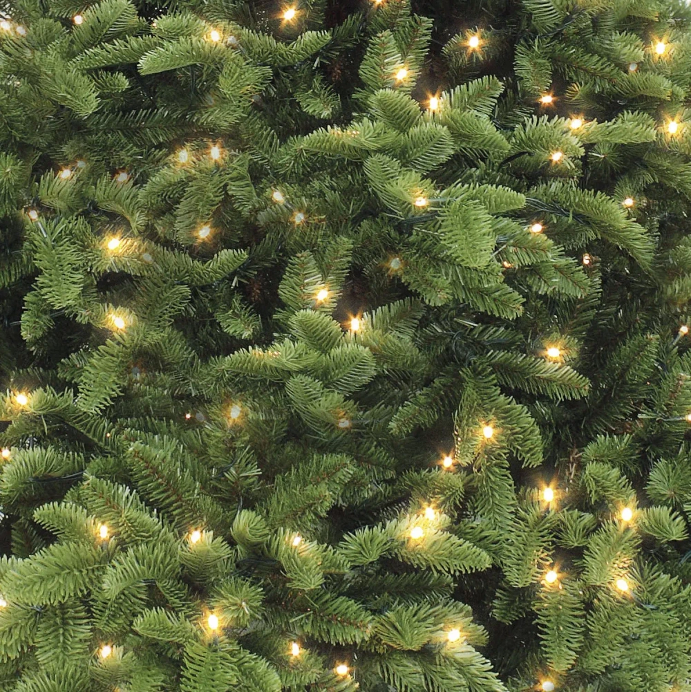 Елка Нормандия с лампочками 305 см., 1144 LED лампы, литая хвоя+пвх, Triumph Tree (73785)