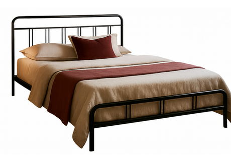 Кровать Woodville Рейк 140х200 черная