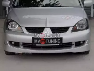Юбка переднего бампера Sport для Mitsubishi Lancer 9