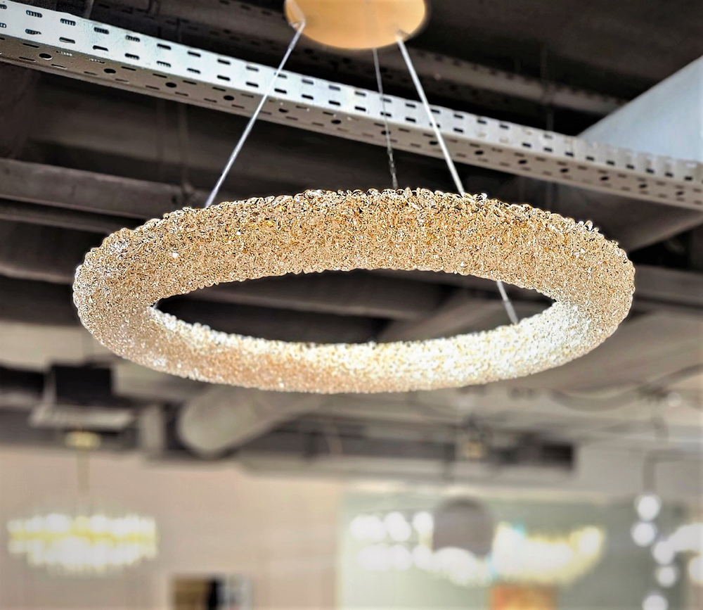 Люстра Lorella Round Gold D40