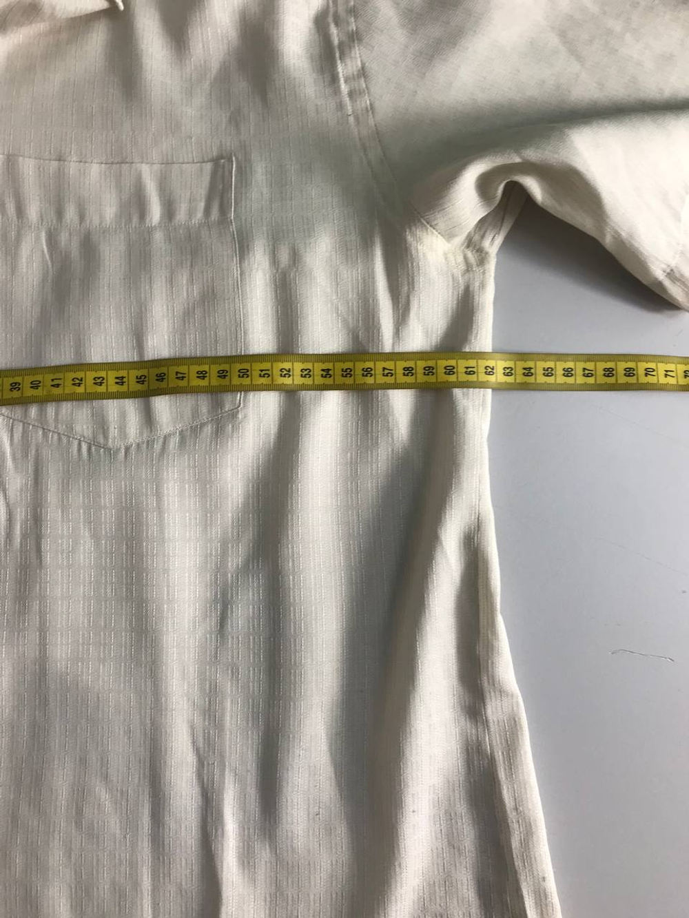 Рубашка легкая летняя, маркировка 42, визуально на 50 размер