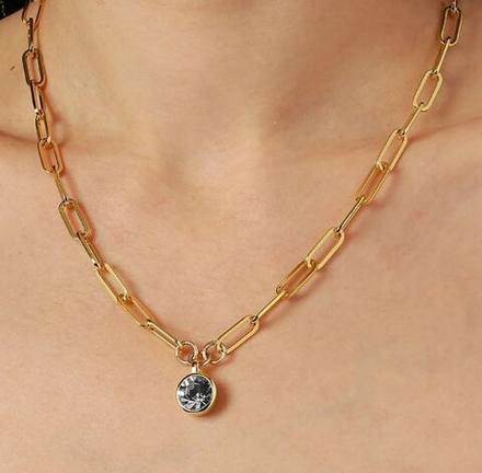 Колье Dyrberg Kern LISANNA SG GREY 450087