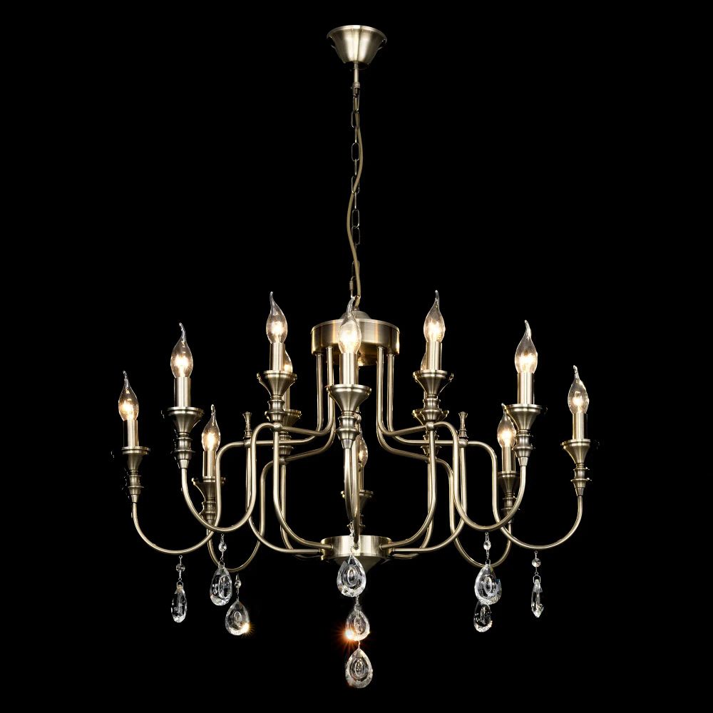 Citilux Рига CL437223 Люстра подвесная Бронза