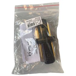 UBX-Q122 G11 BLACK 1 POLYBAG Соединитель для 2-х шинопроводов типа G. прямой внутренний. Однофазный. Черный. ТМ Volpe.