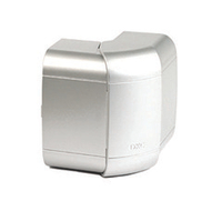 Угол внешний 110х50 мм, изменяемый (80-120°), цвет серый металлик